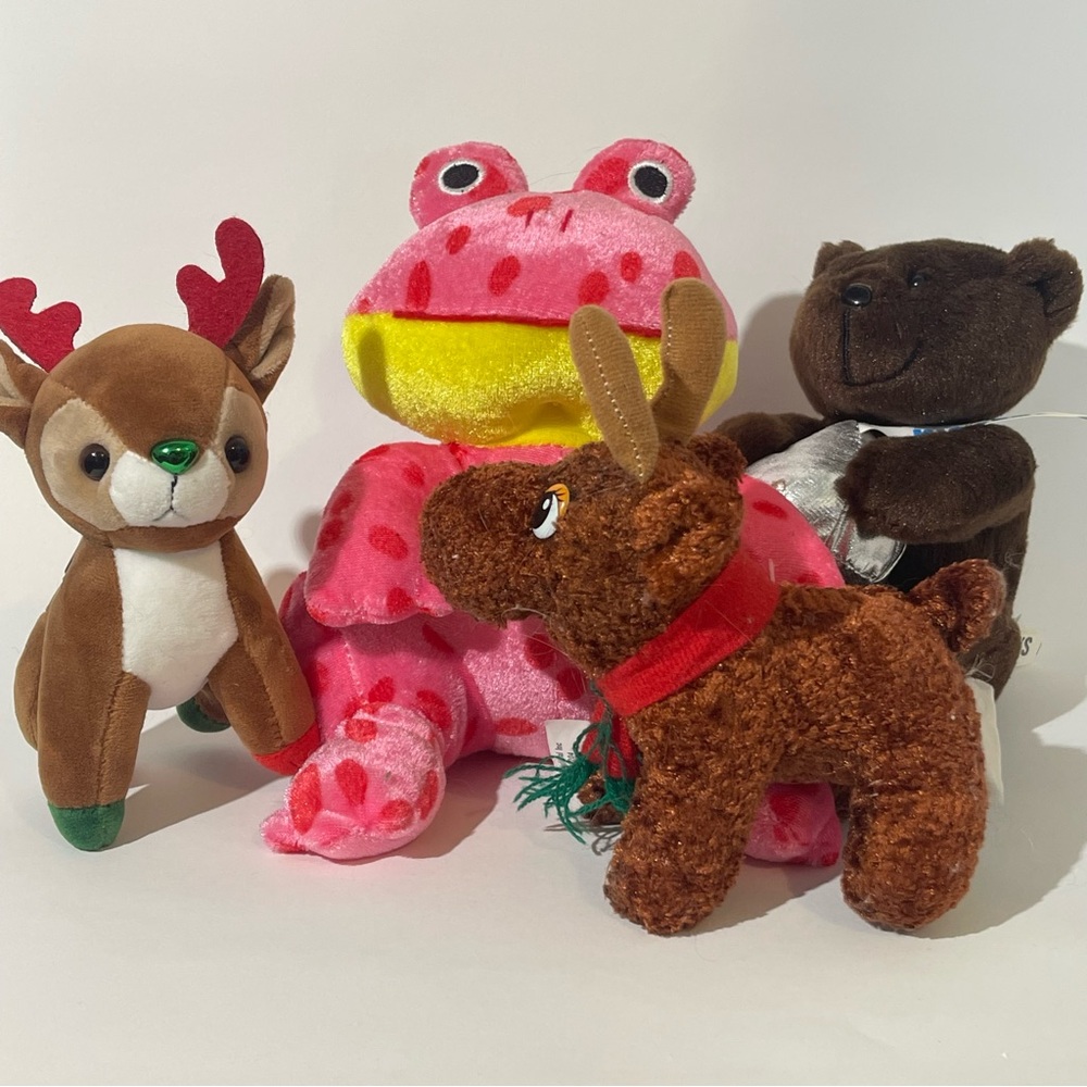 Plush Toy Bundle (4 plushies)